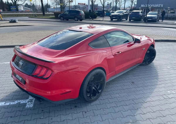 Ford Mustang cena 157300 przebieg: 19000, rok produkcji 2019 z Szczawno-Zdrój małe 497